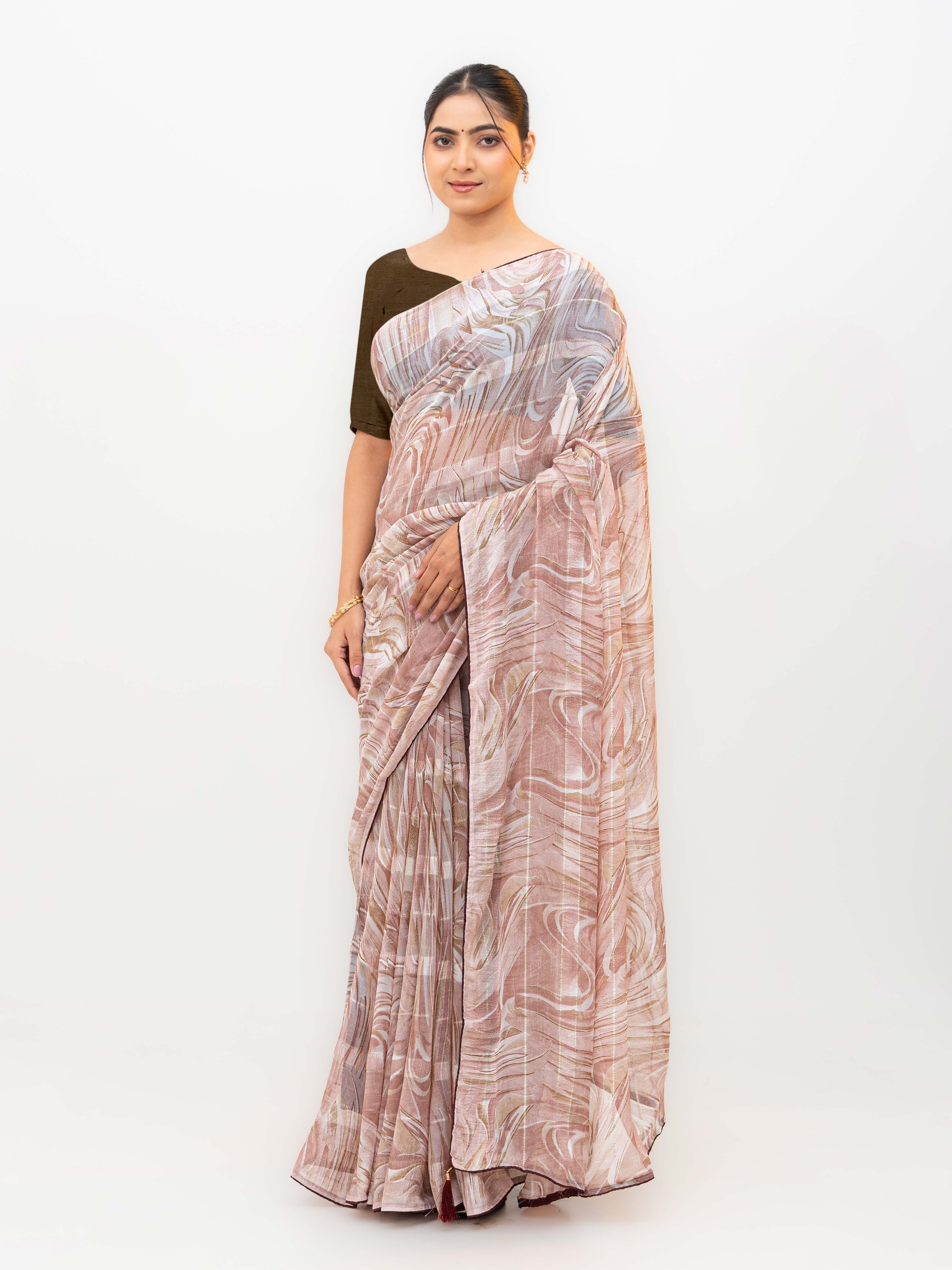 Mauve Weightless Saree