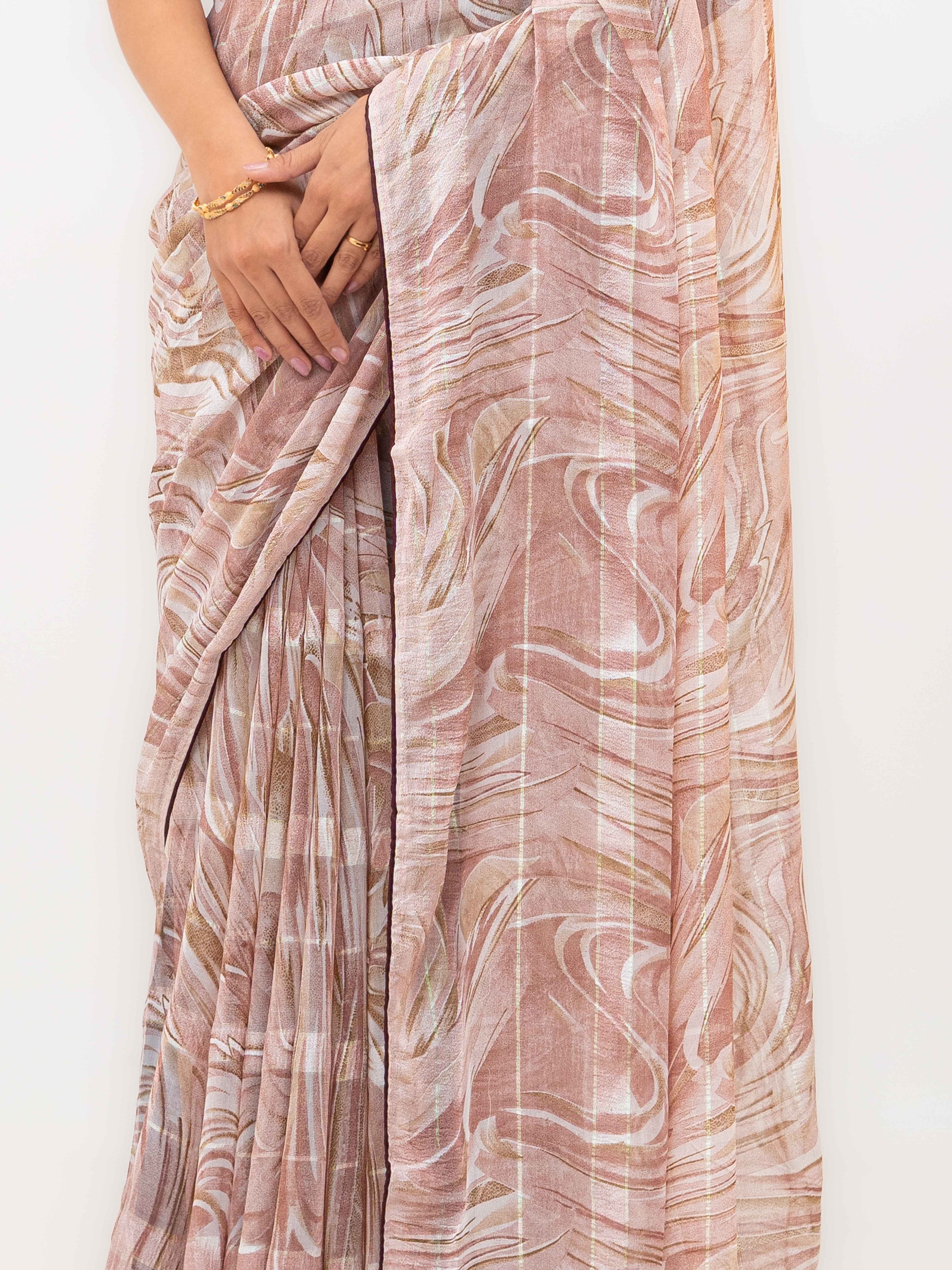 Mauve Weightless Saree