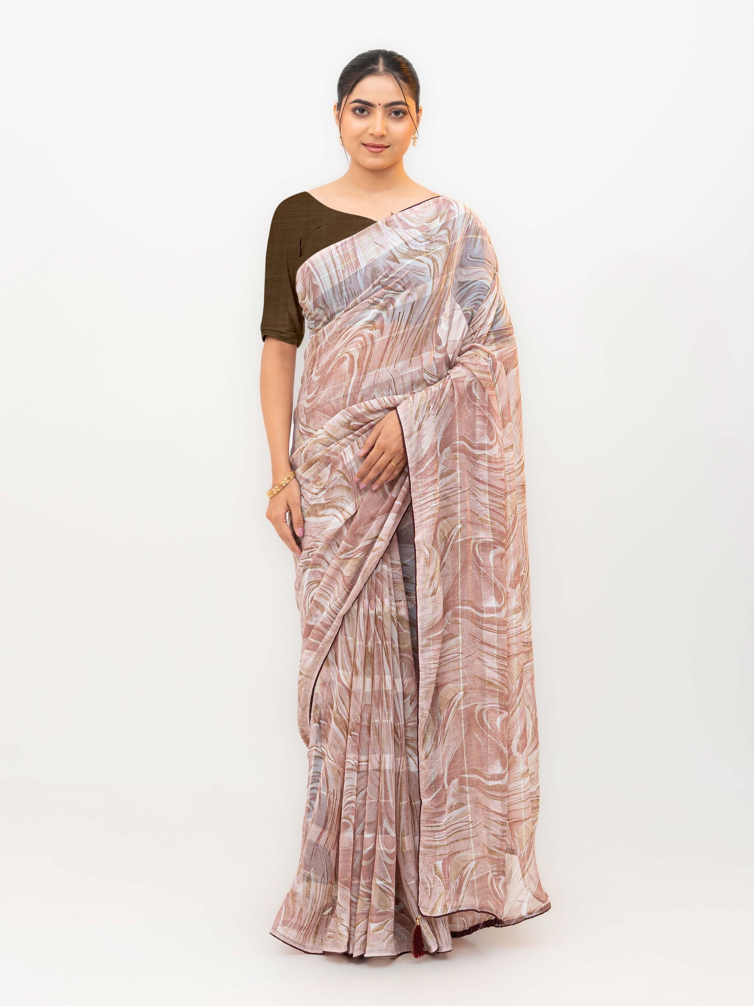 Mauve Weightless Saree