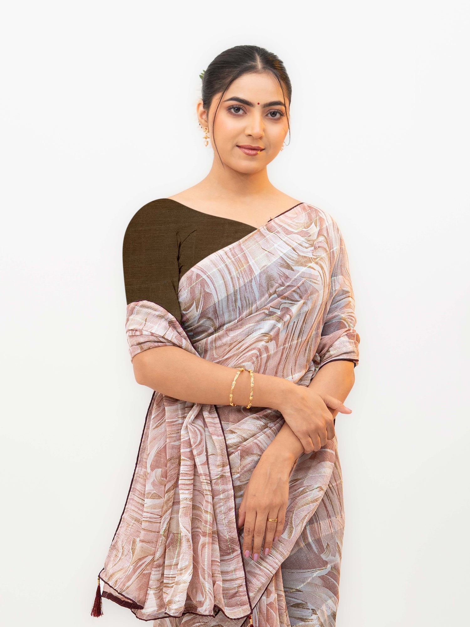 Mauve Weightless Saree