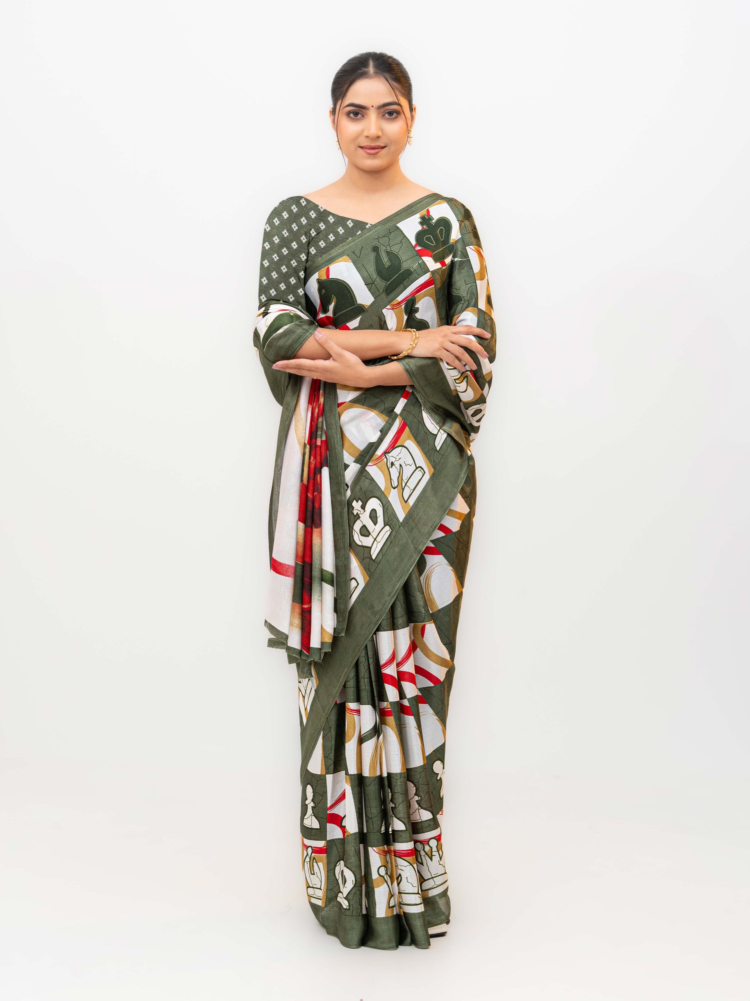 Green Turkey Silk Saree