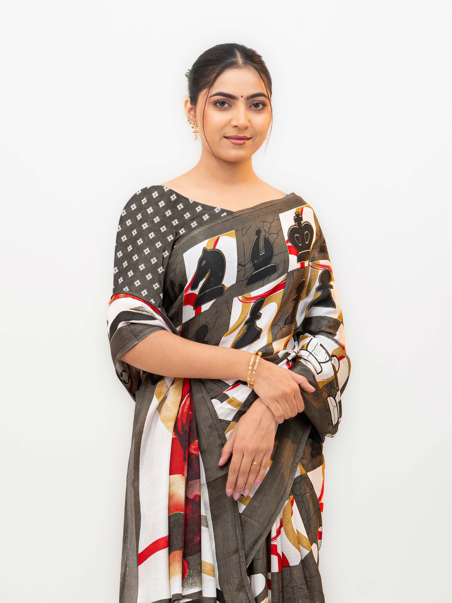 Olive Green Turkey Silk Saree