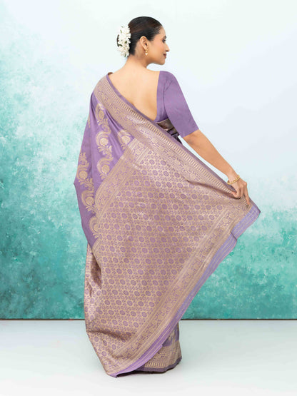 Royal Purple Mysore Silk Saree