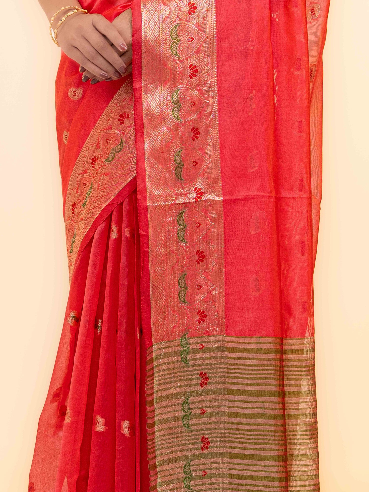 Pink Soft Silk Saree