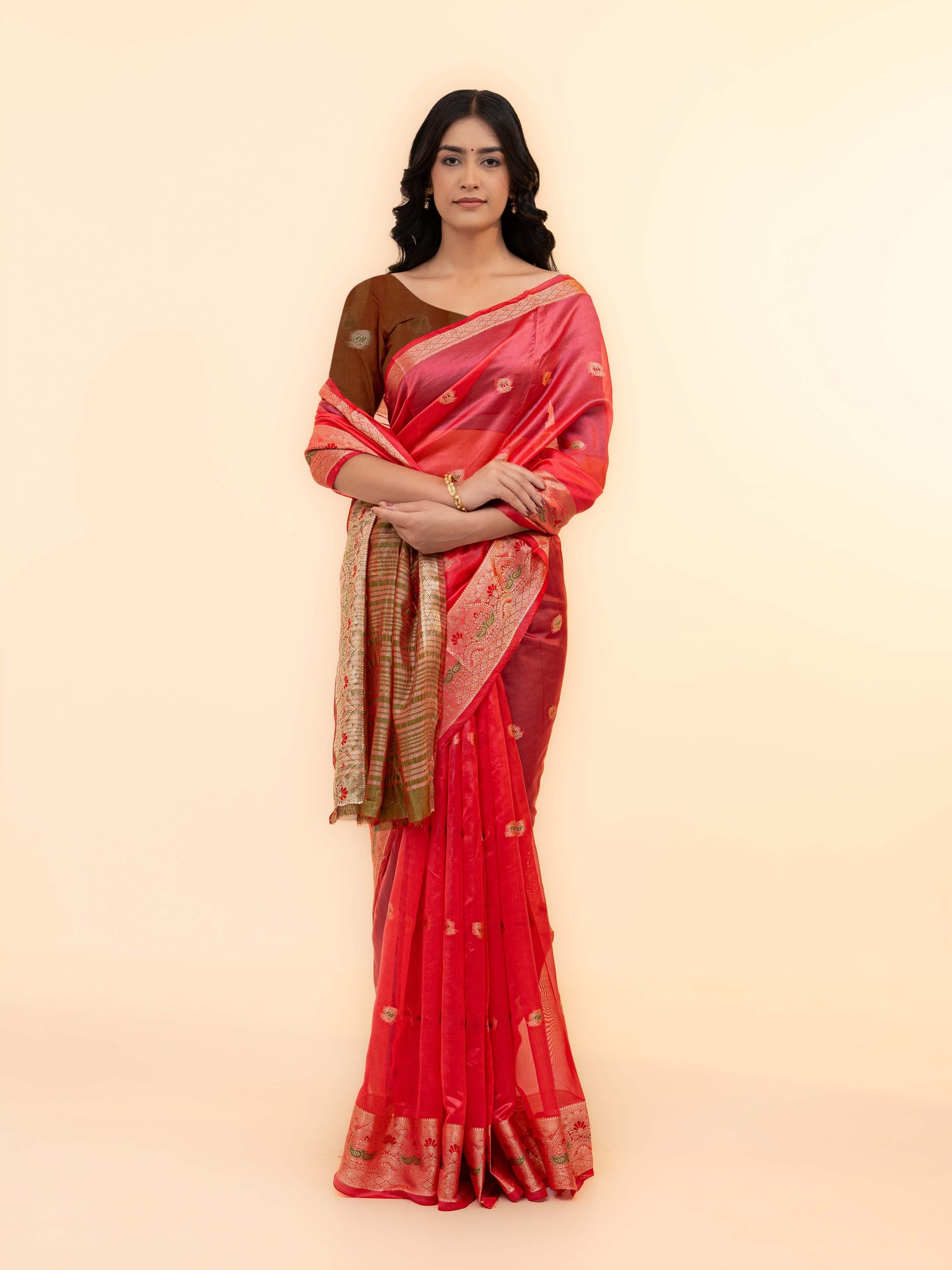 Pink Soft Silk Saree