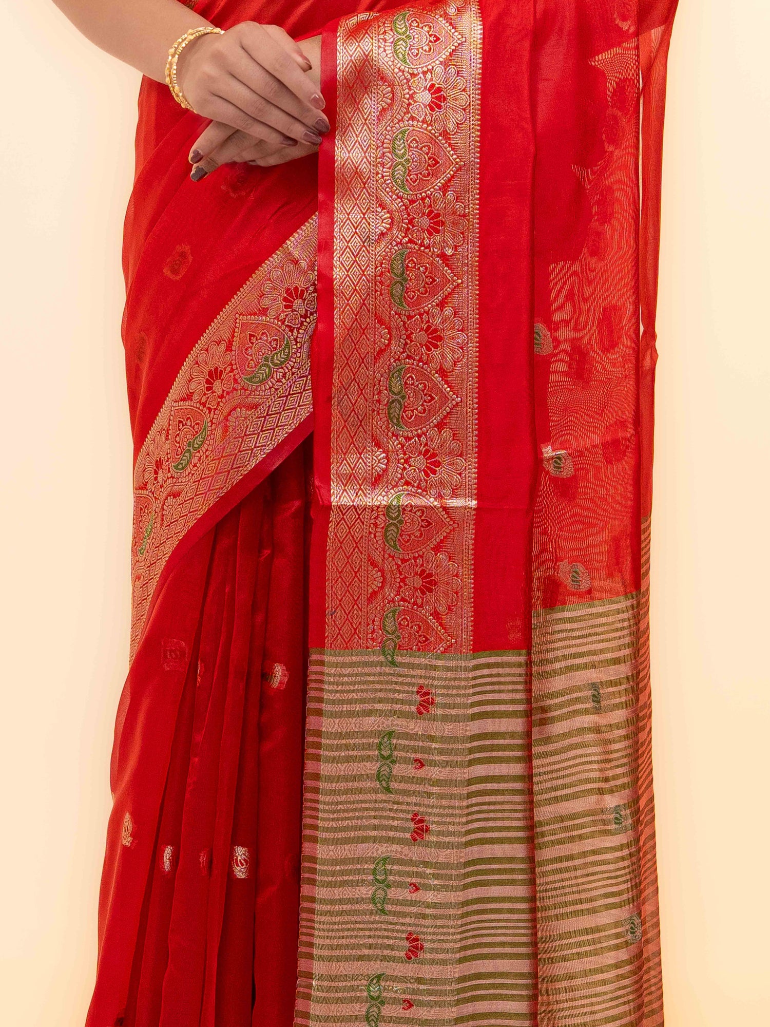 Red Soft Silk Saree