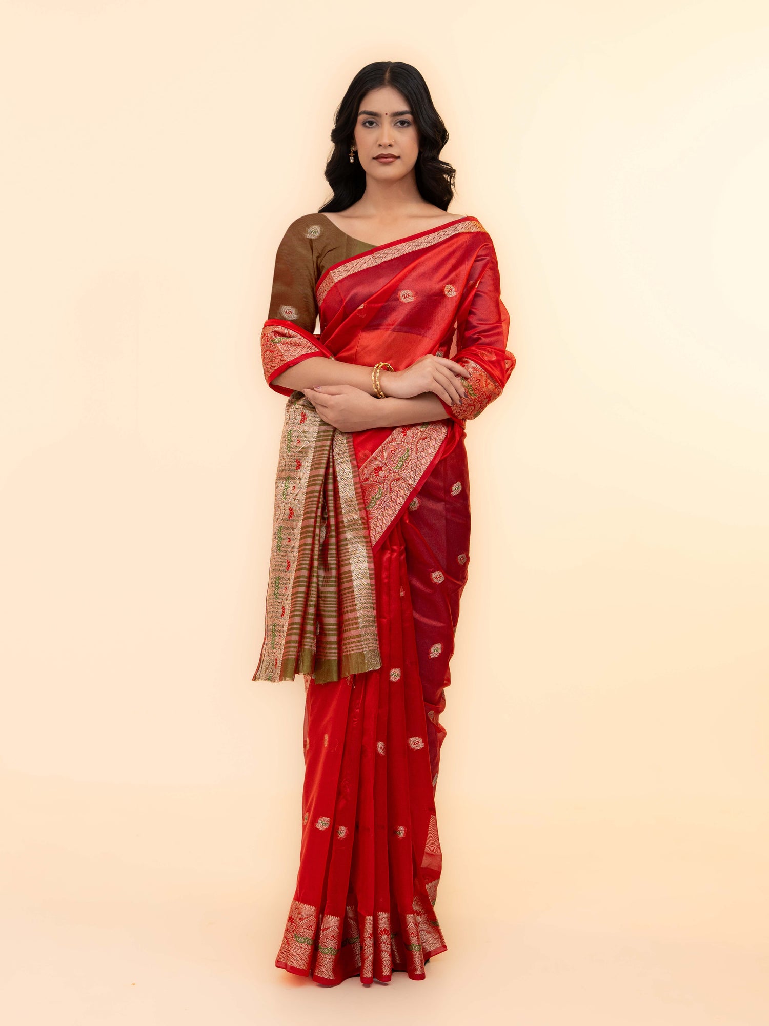 Red Soft Silk Saree