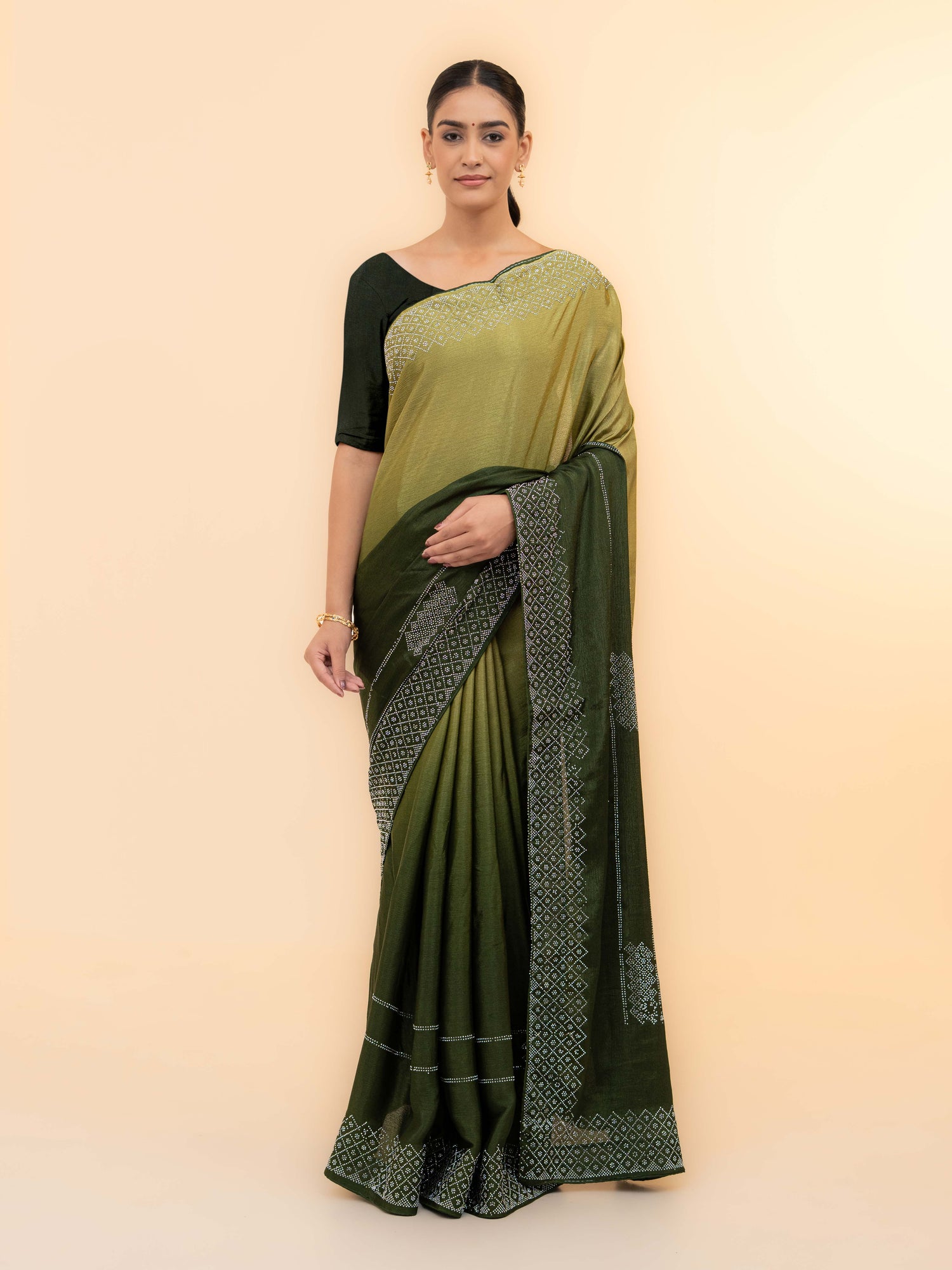 Green Soft Silk Saree