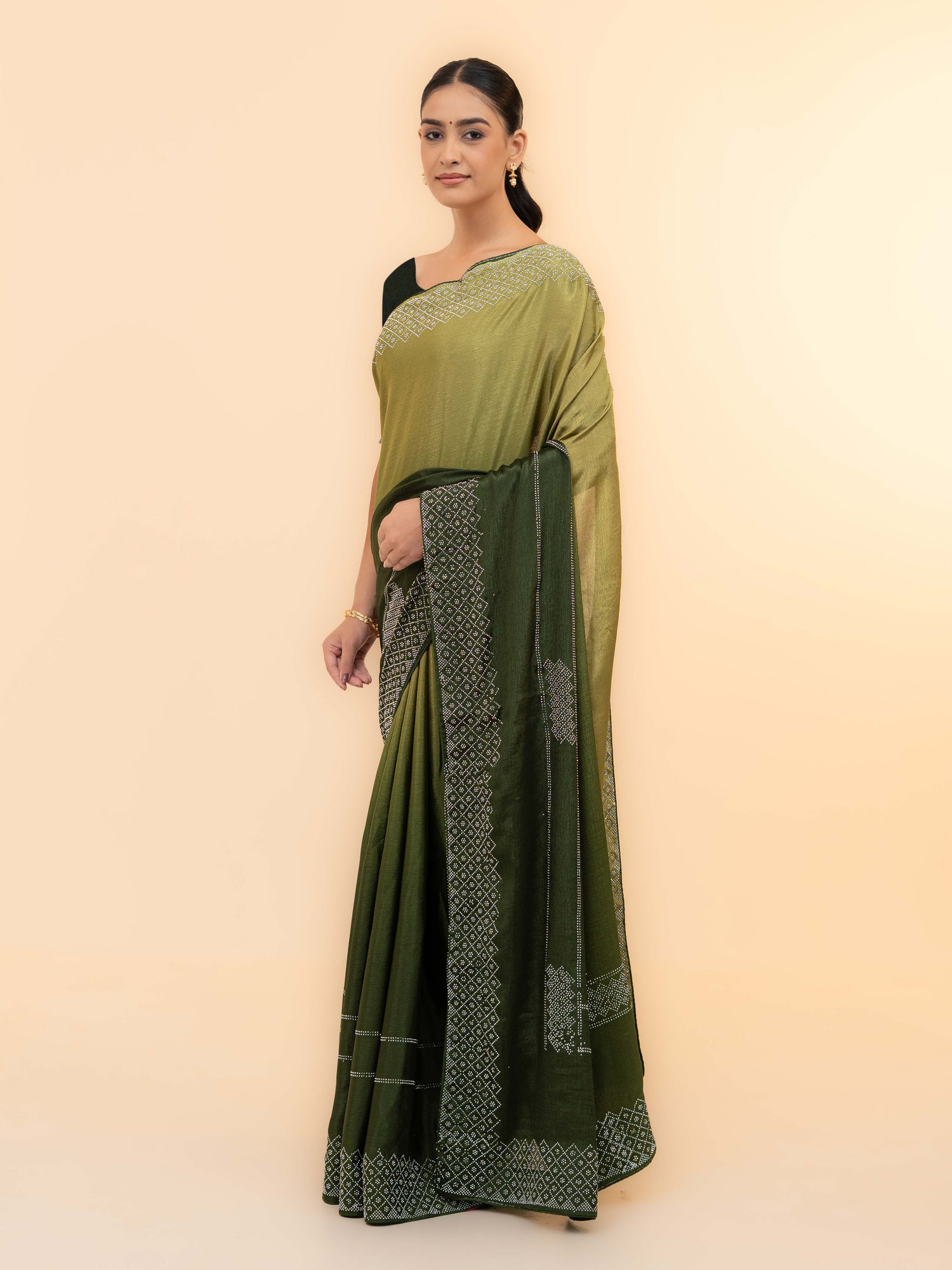 Green Soft Silk Saree