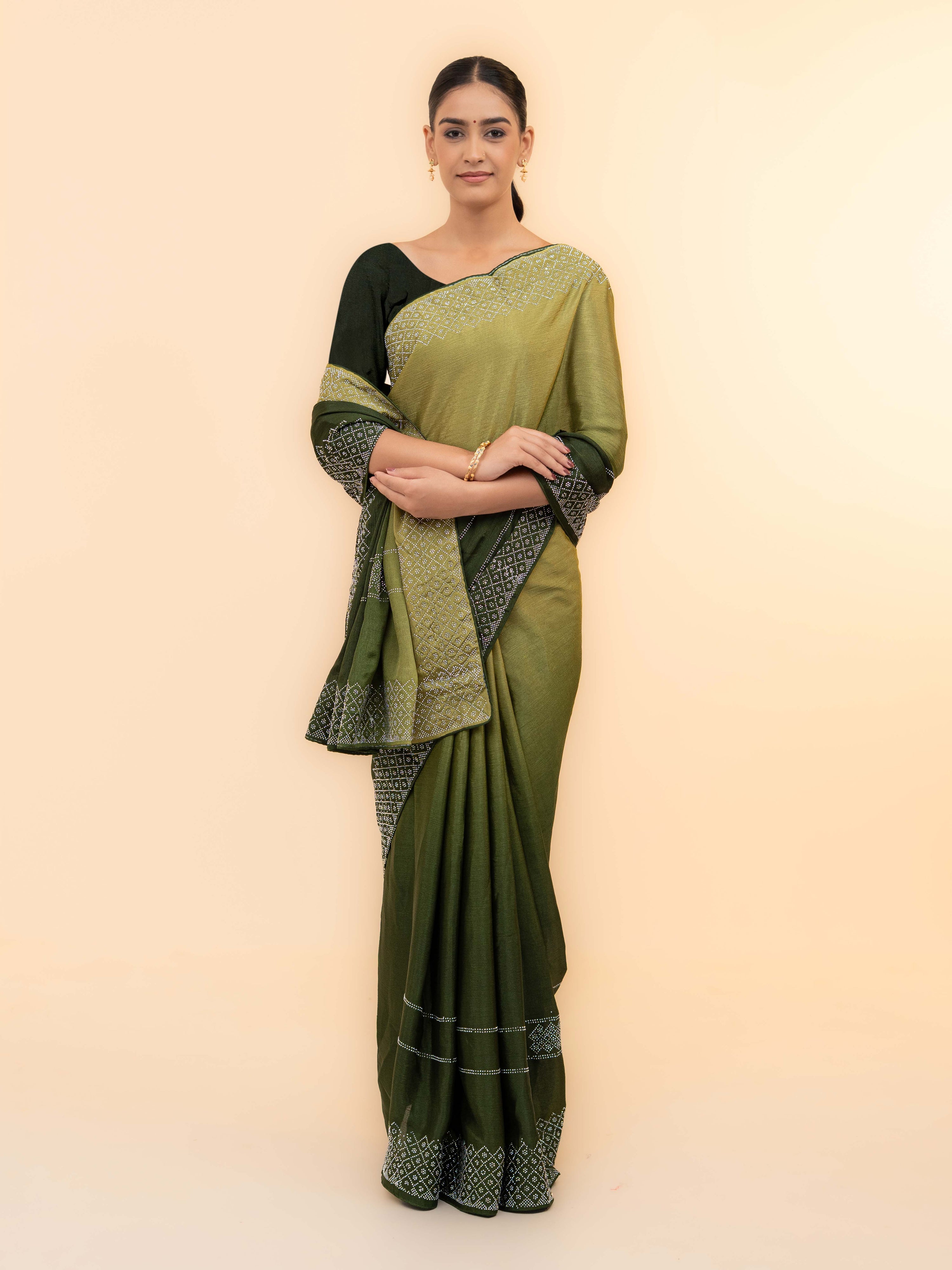 Green Soft Silk Saree