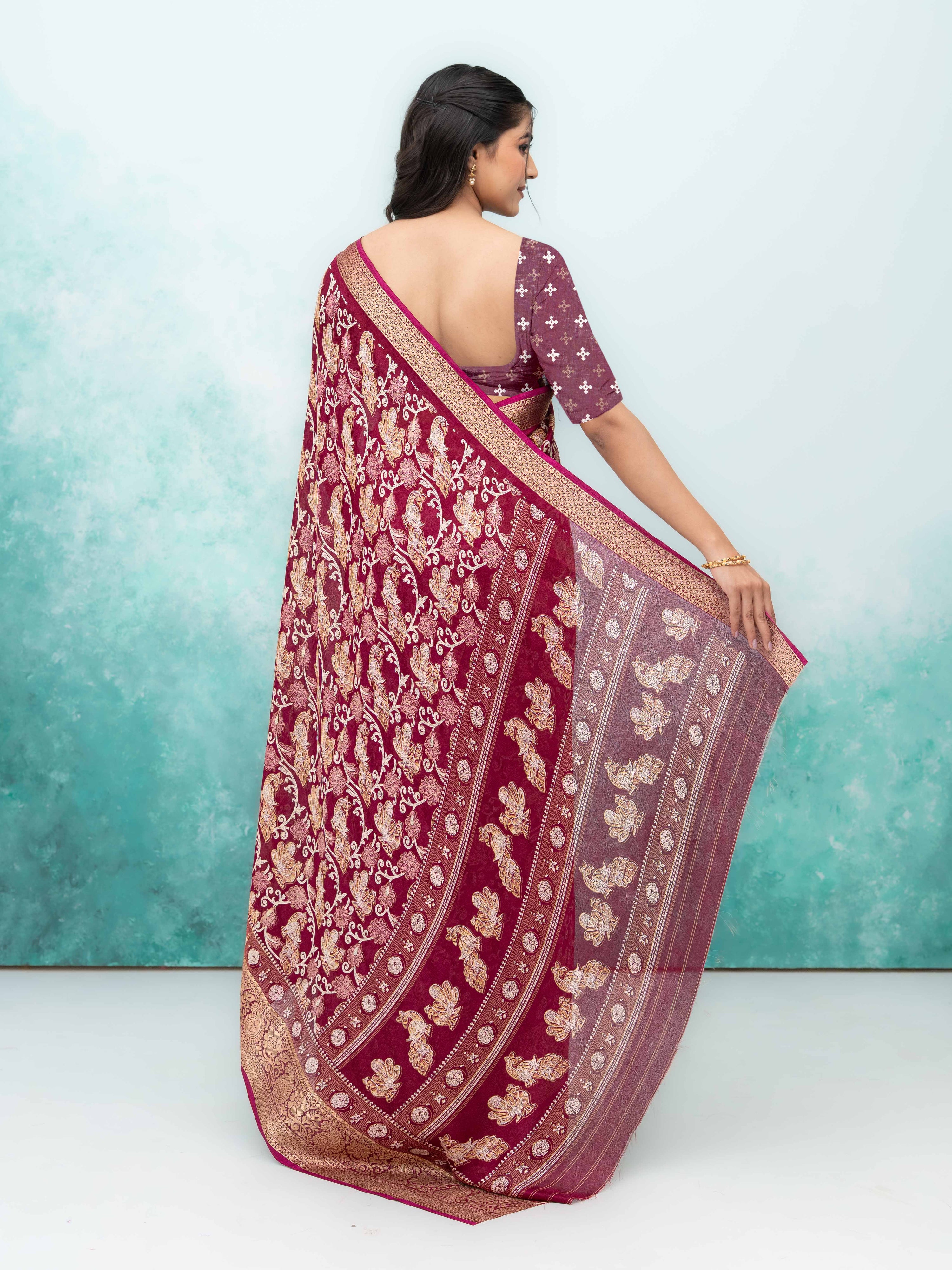 wine Brasov Saree